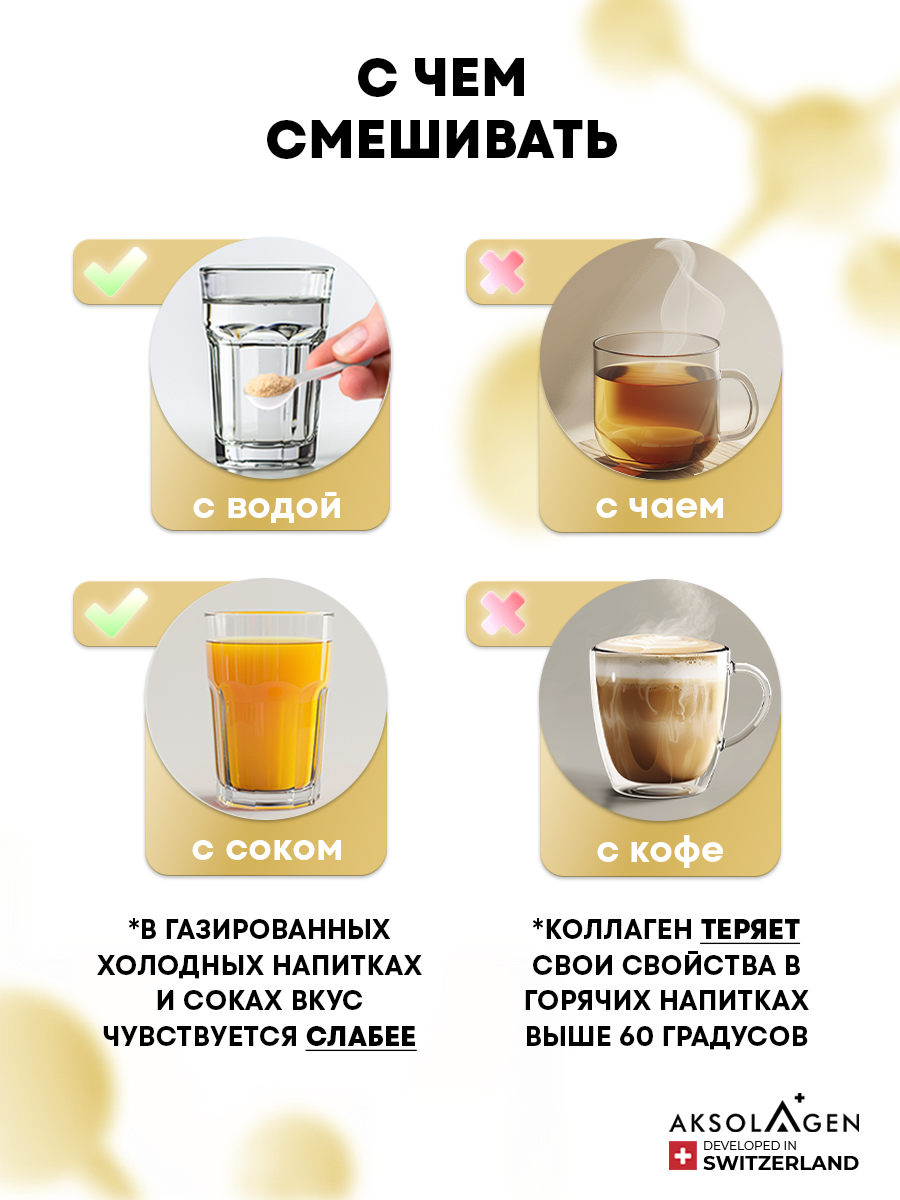 Морской Плацентарный Коллаген AKSOLAGEN 5 типа антиэйдж эффект - фото 8