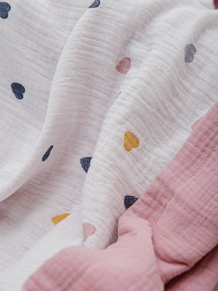 Плед ЛетиПташка розовый 95 x 130 см хлопок - фото 13