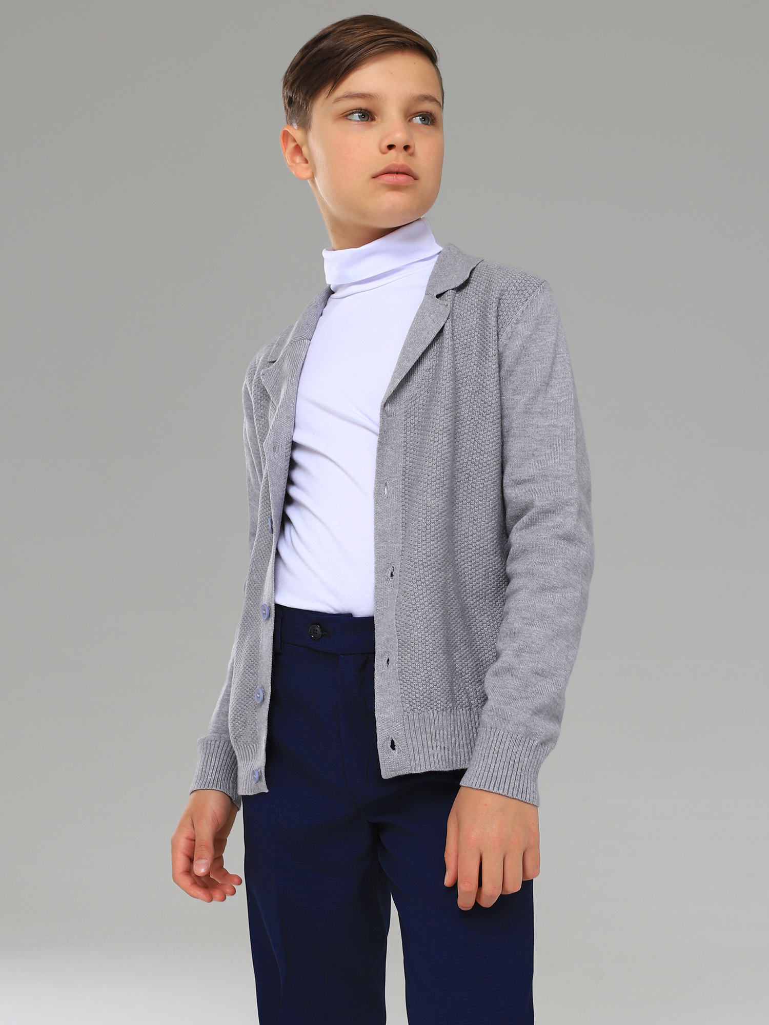 Кардиган СИНЯЯ МОДА VEGAMY5002A-B39 - фото 5