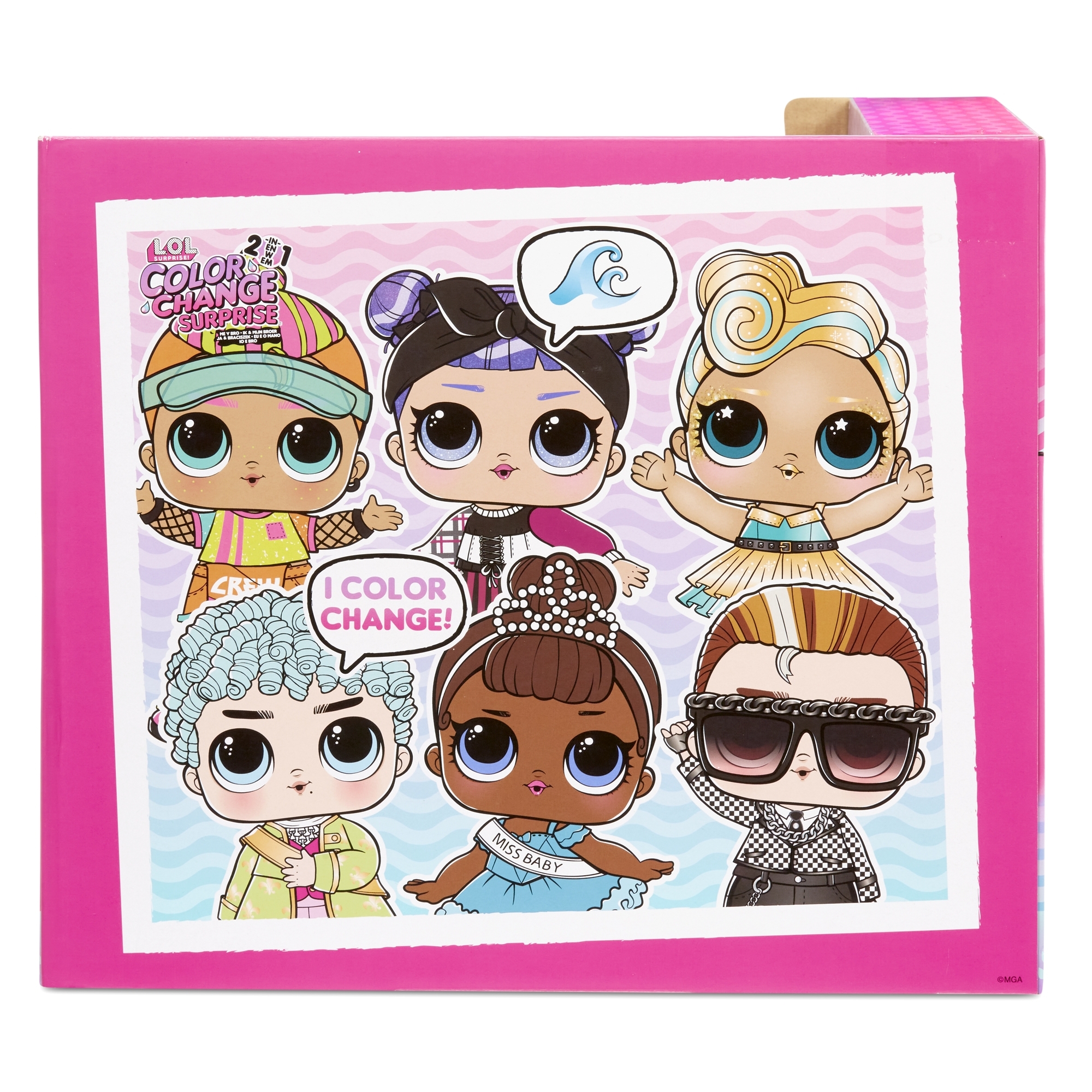 Кукла мини L.O.L. Surprise! Color Change Me and My Bro 580638EUC - фото 9