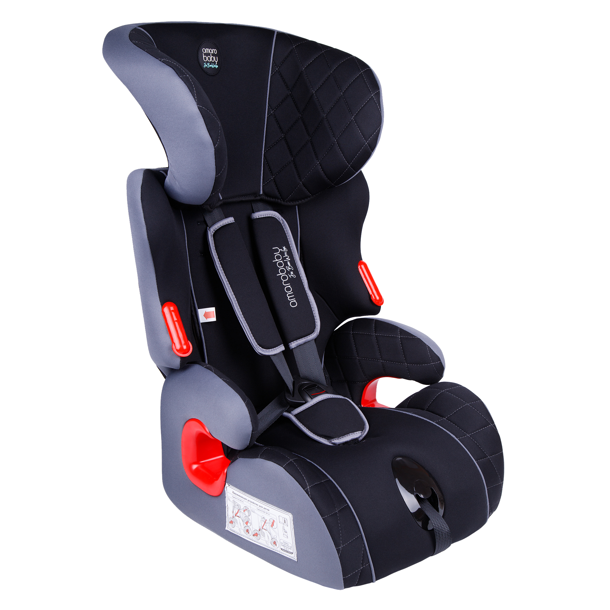Автокресло Amarobaby 1/2/3 (9-36 кг) - фото 17