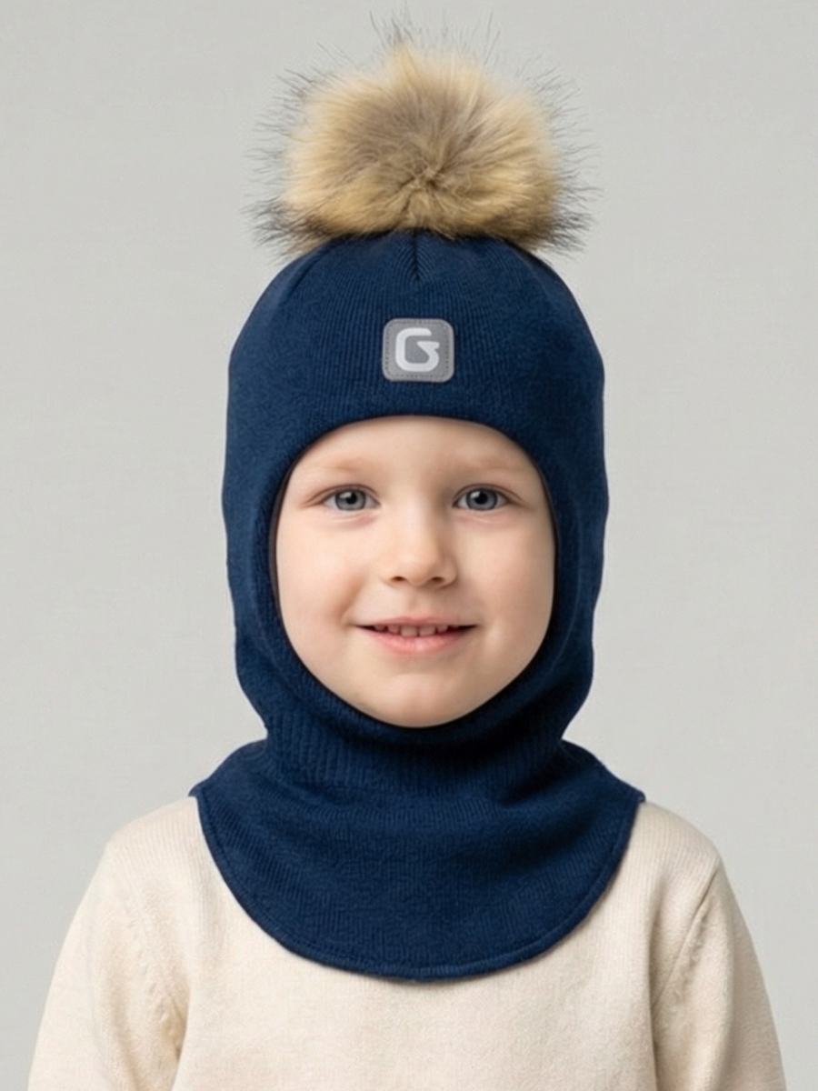 Шапка GUSTI GW25AC1212B-BLUE - фото 1