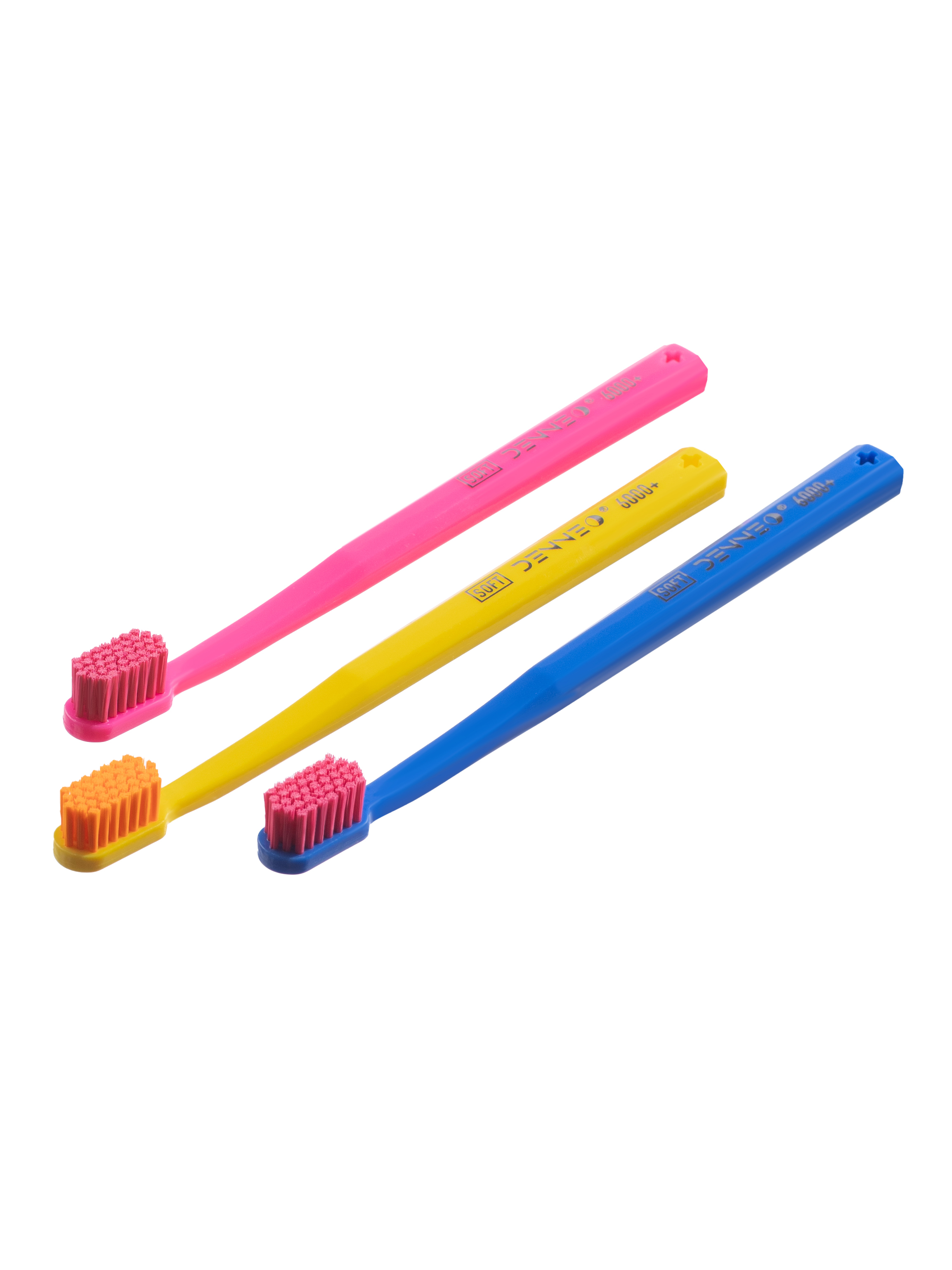 Зубная щетка классическая DENNEO от 6 лет 3 шт. - фото 6