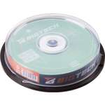 Носители информации Bigtech YCDRB004 CD-R 700 МБ/52х/10шт/уп cake box