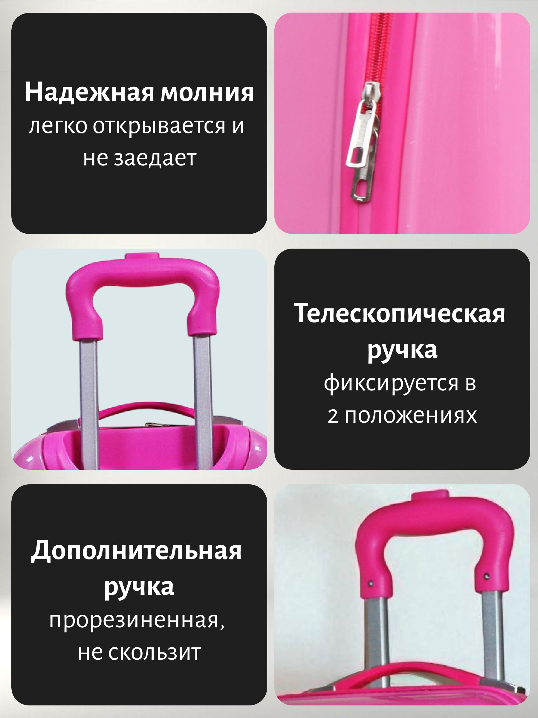 Чемодан LATS Единорог - фото 5