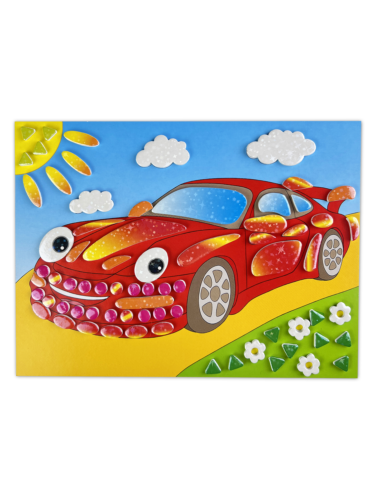 Аппликация Дрофа-Медиа Машинка Рыбка Попугайчик - фото 9