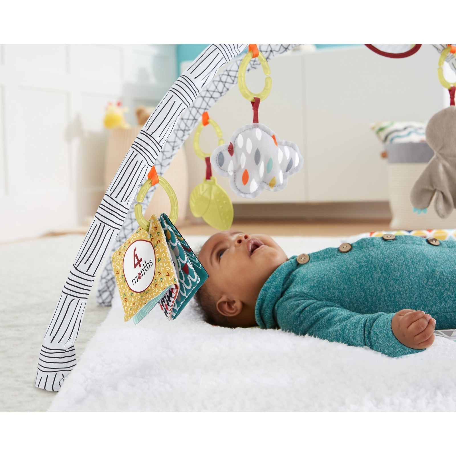 Коврик Fisher Price с дугами Делюкс Гимнастика - фото 18