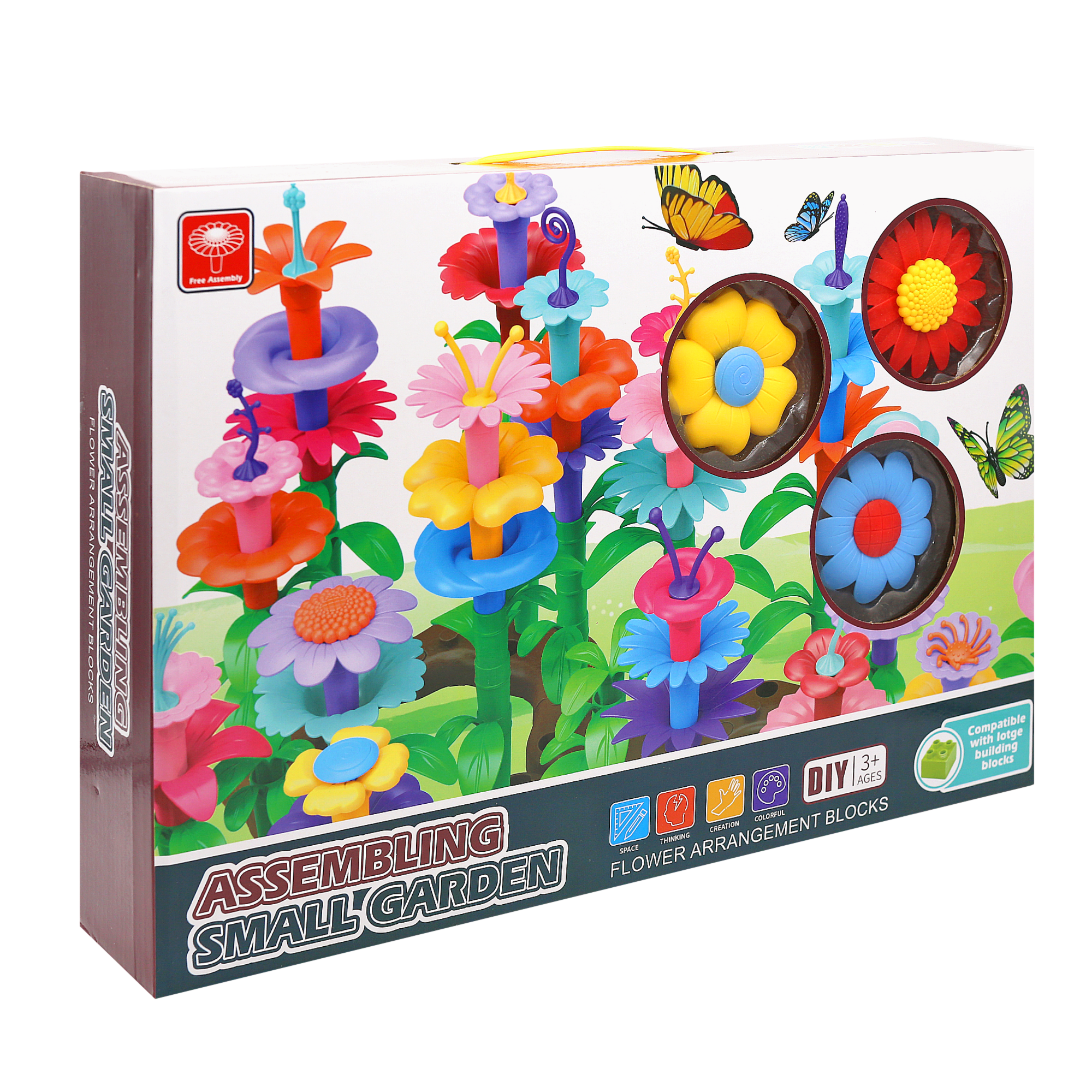 Конструктор SHARKTOYS Цветы - фото 9