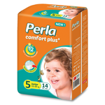 Подгузники Perla Eco 5 14 шт.