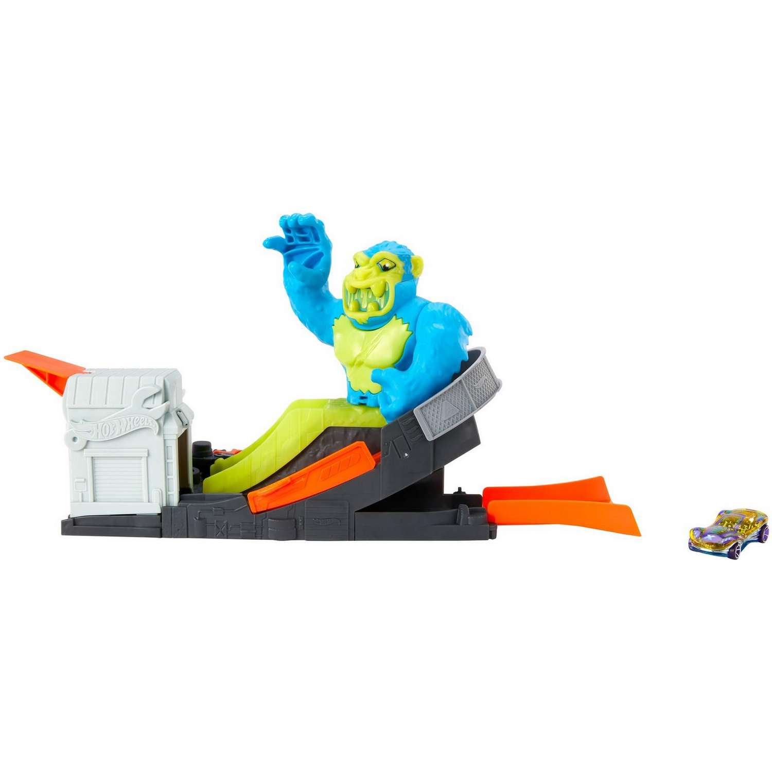 Трек Hot Wheels Атака ядовитой обезьяны с пусковой установкой FNB05 - фото 1