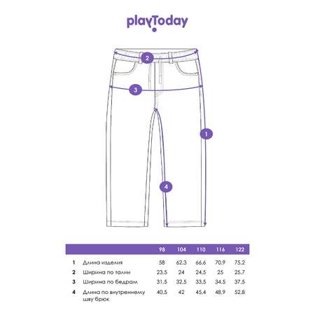 Джинсы PlayToday