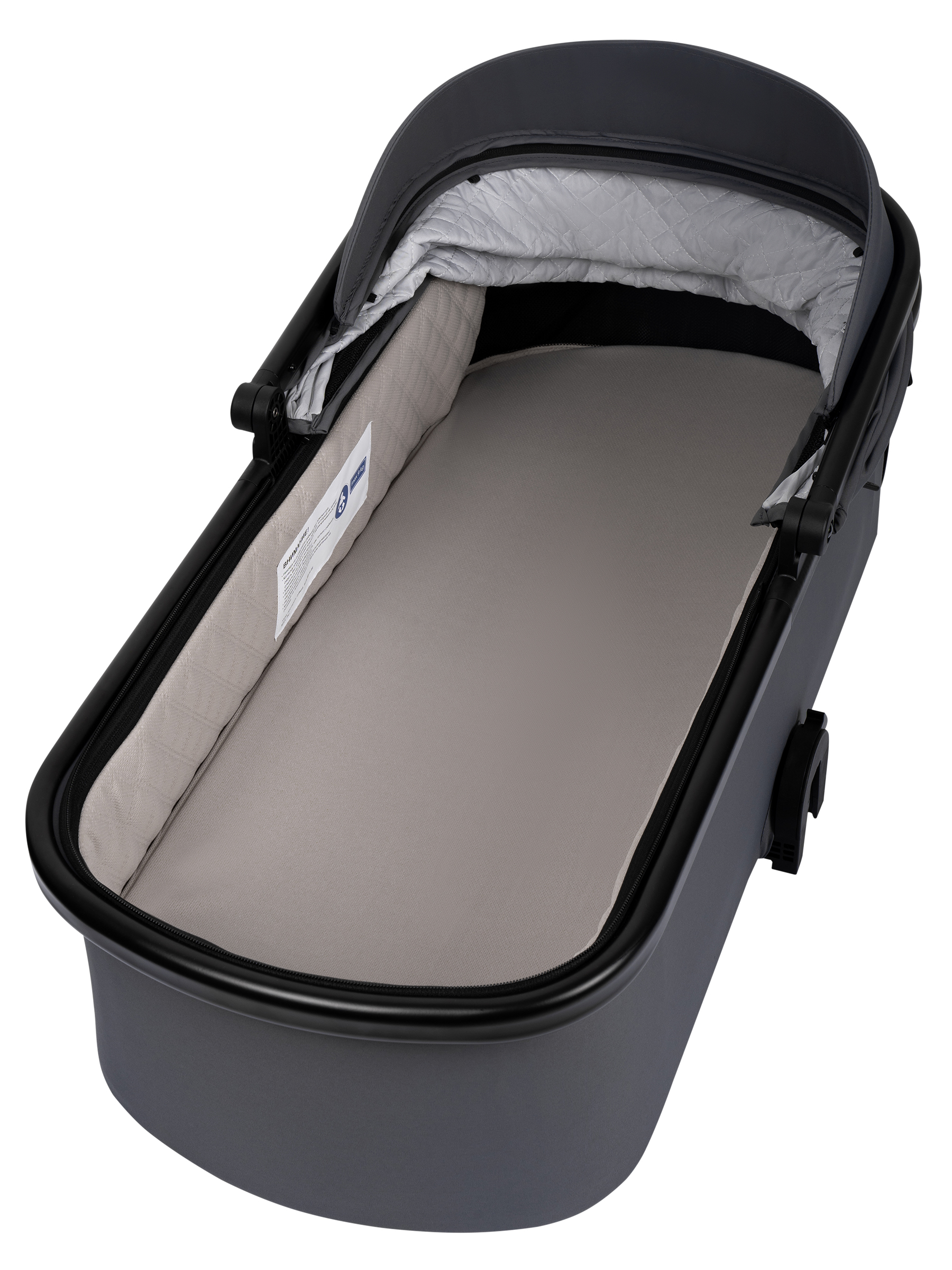 Коляска 3в1 Indigo Sting темно-серый - фото 6