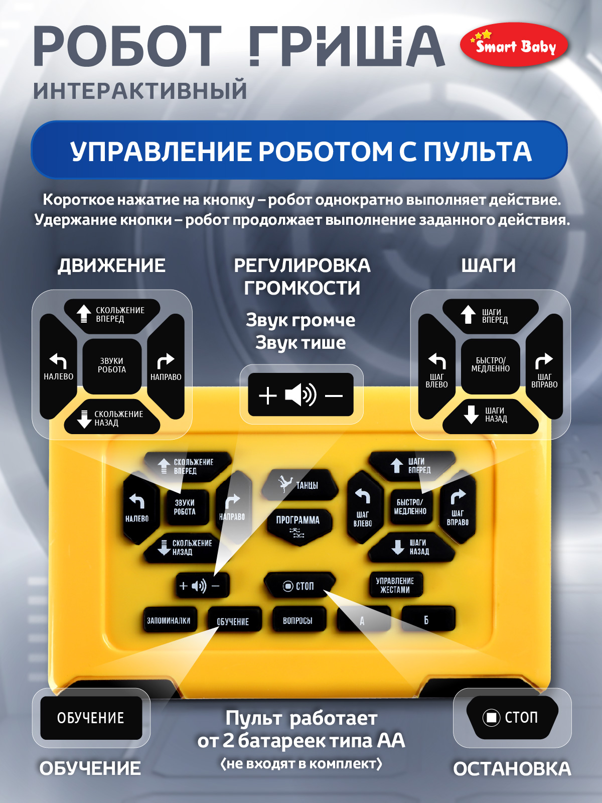 Робот РУ Smart Baby Гриша - фото 7