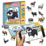 Настольная игра Bondibon в дорогу Изучаем животных AR