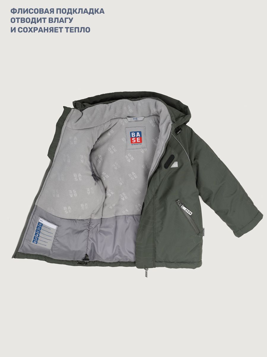 Куртка и брюки BASE by NIKASTYLE б7з10925 хаки/черный - фото 10