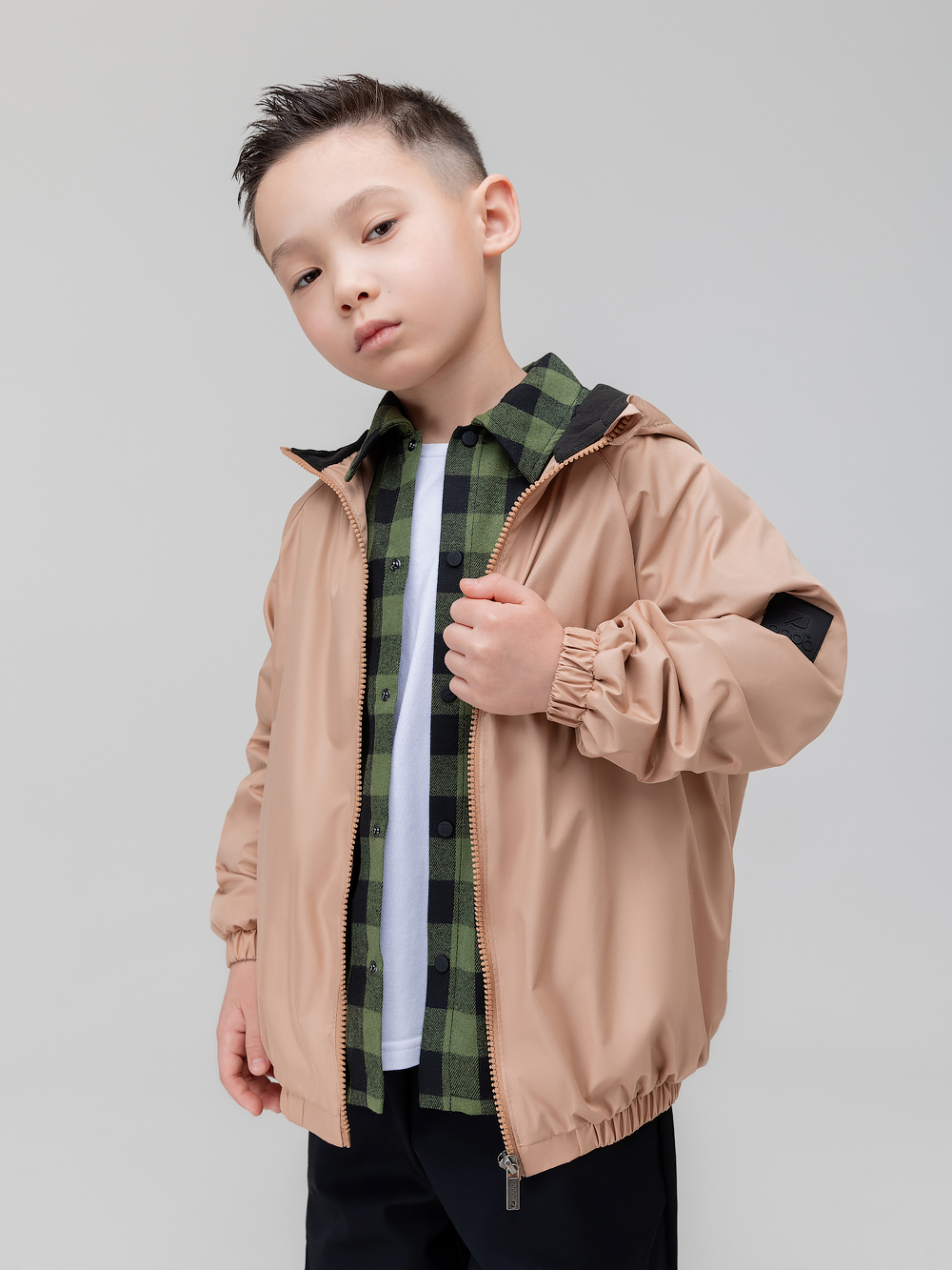 Изображение товара Куртка Bodo 116 для детей демисезонная с капюшоном Изображение товара Куртка Bodo 116 для детей демисезонная с капюшоном