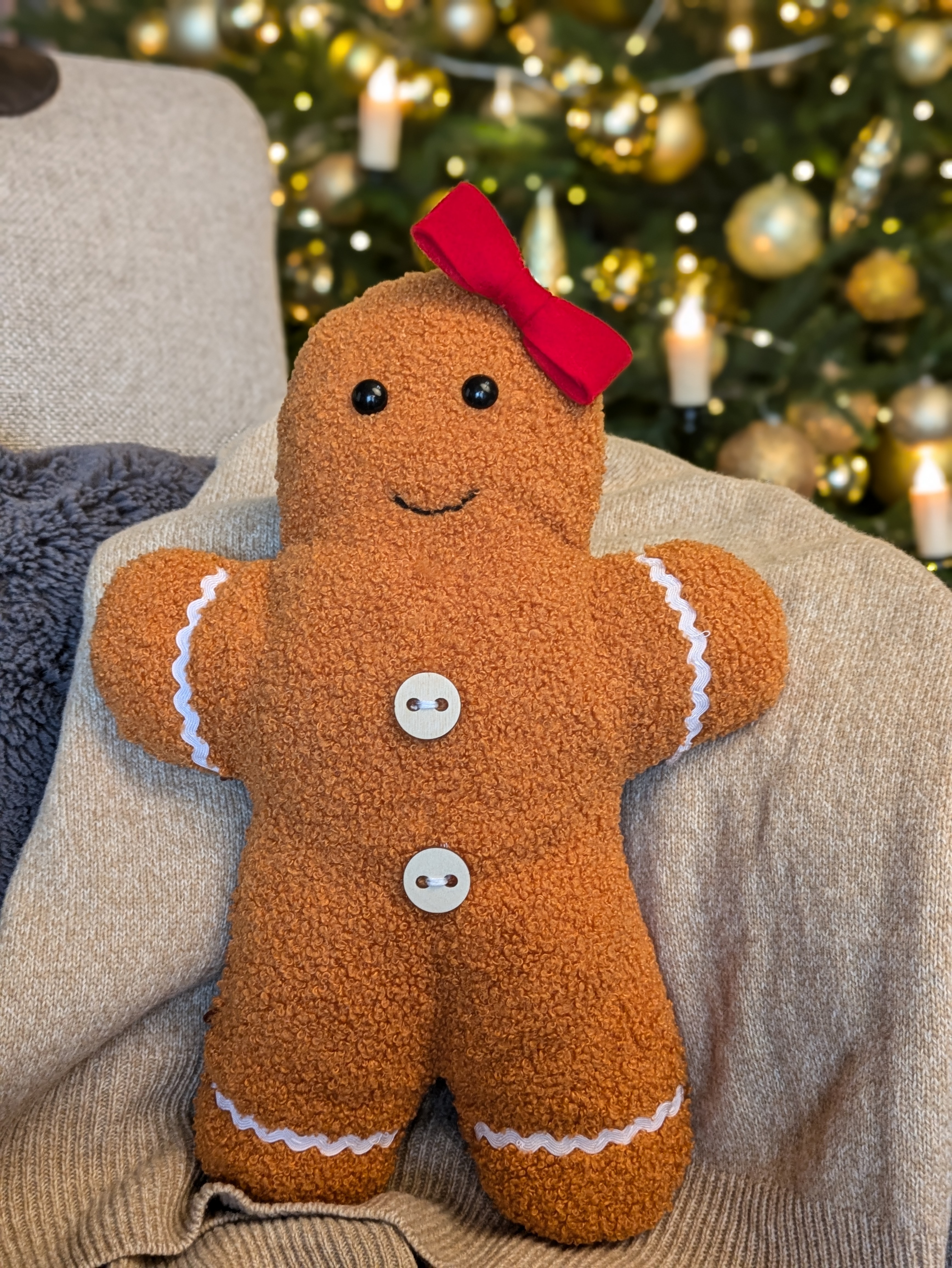 Набор для творчества HappyLine шитье Пряничный человек - фото 14