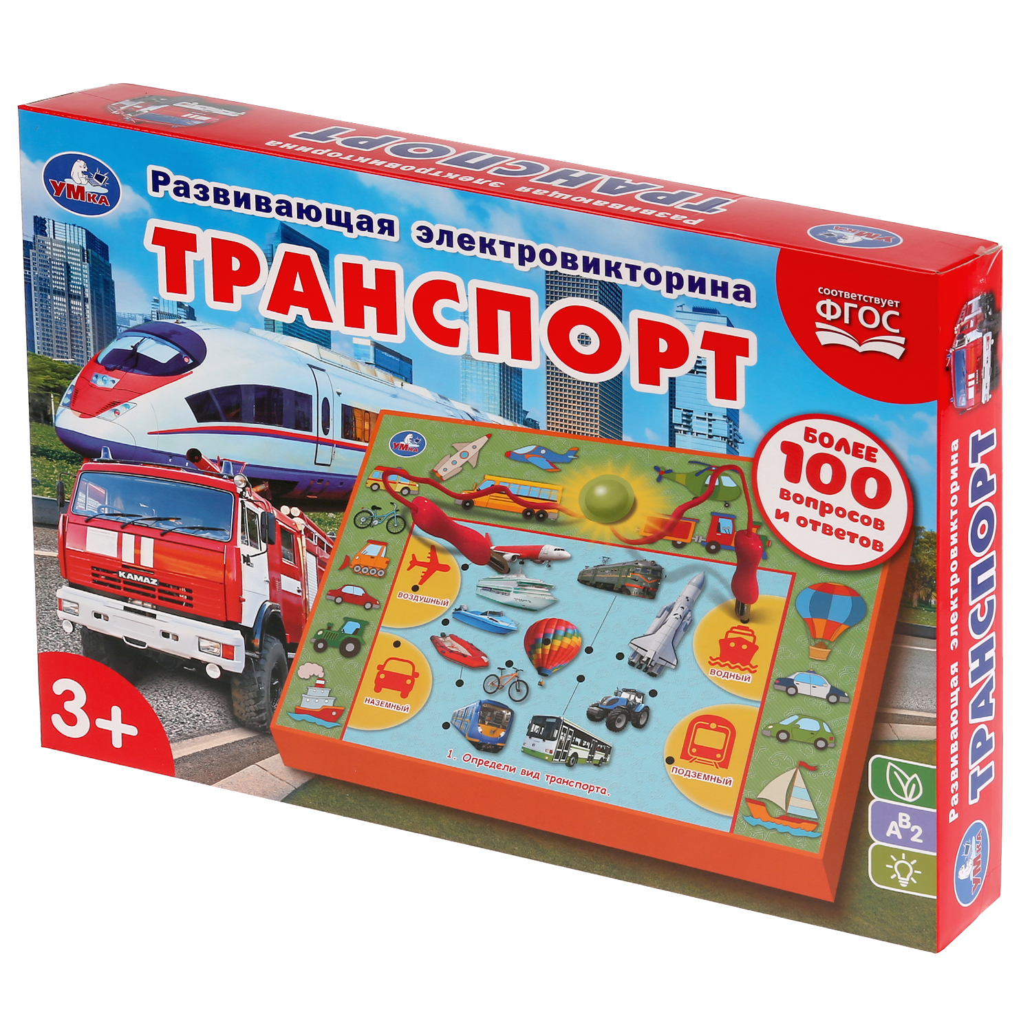 Настольная игра УМка Электровикторина - фото 2