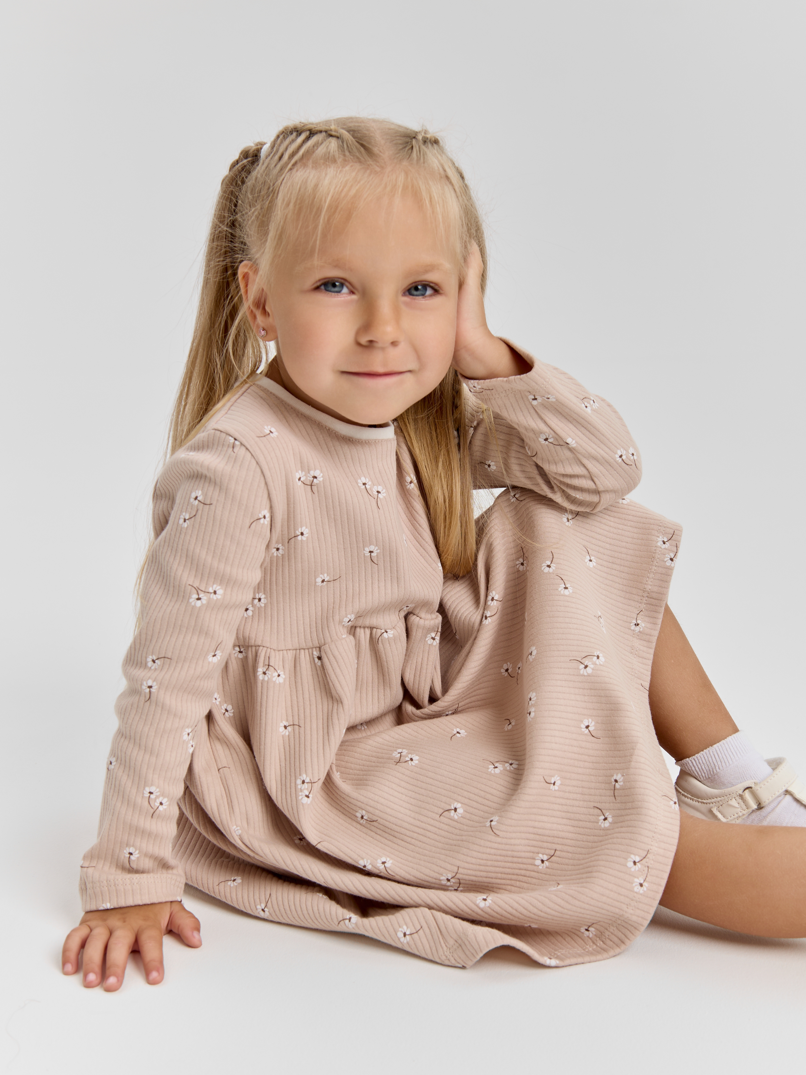 Платье LEVA платье для девочки_маргаритки на кофе - фото 9