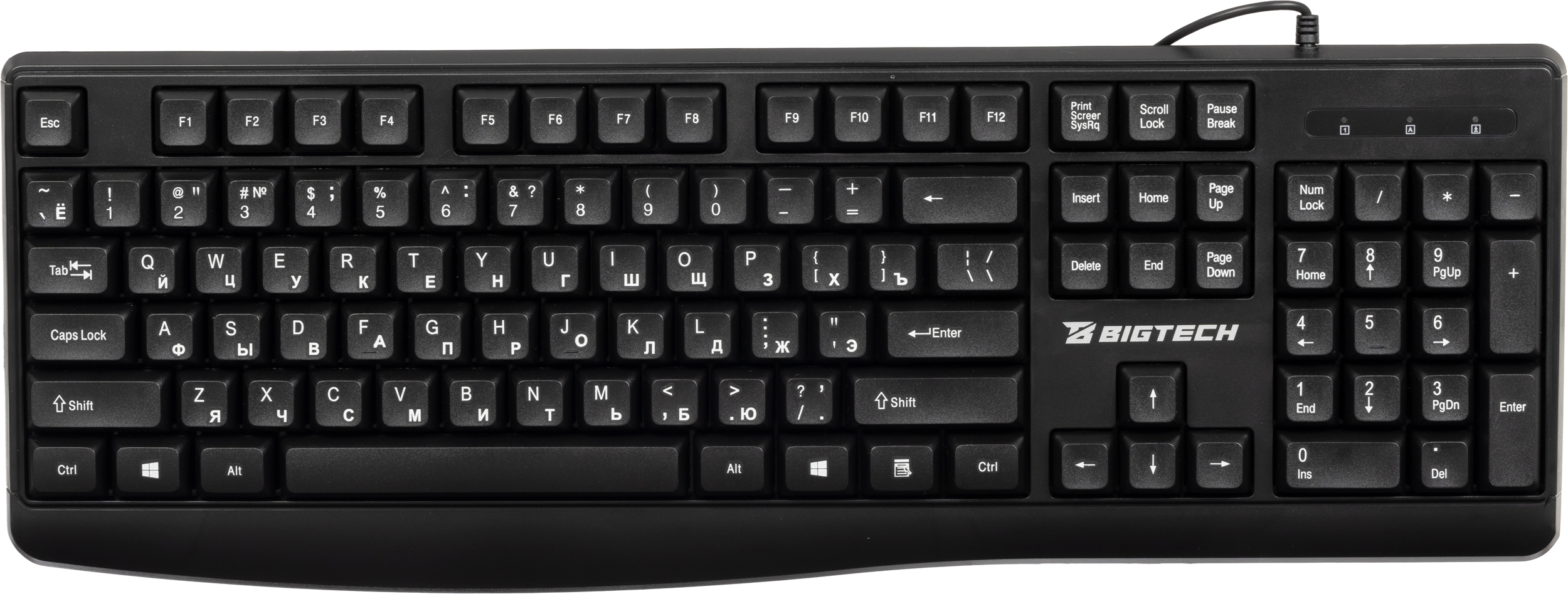Клавиатура Bigtech BM-K120BK - фото 1
