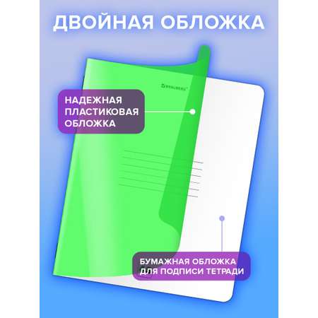 Общая тетрадь Brauberg клетка