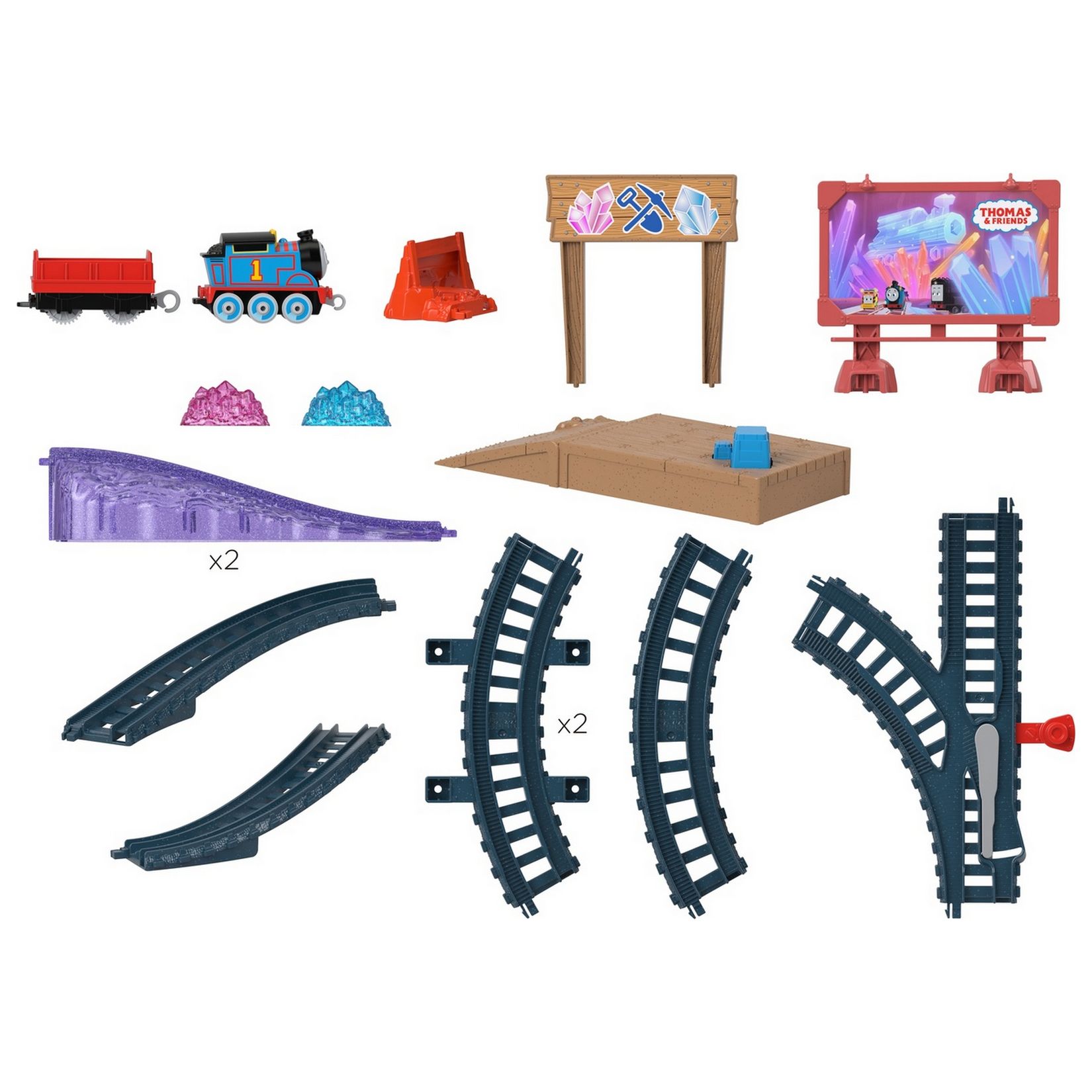 Набор железнодорожный Thomas and Friends HGY82 - фото 6