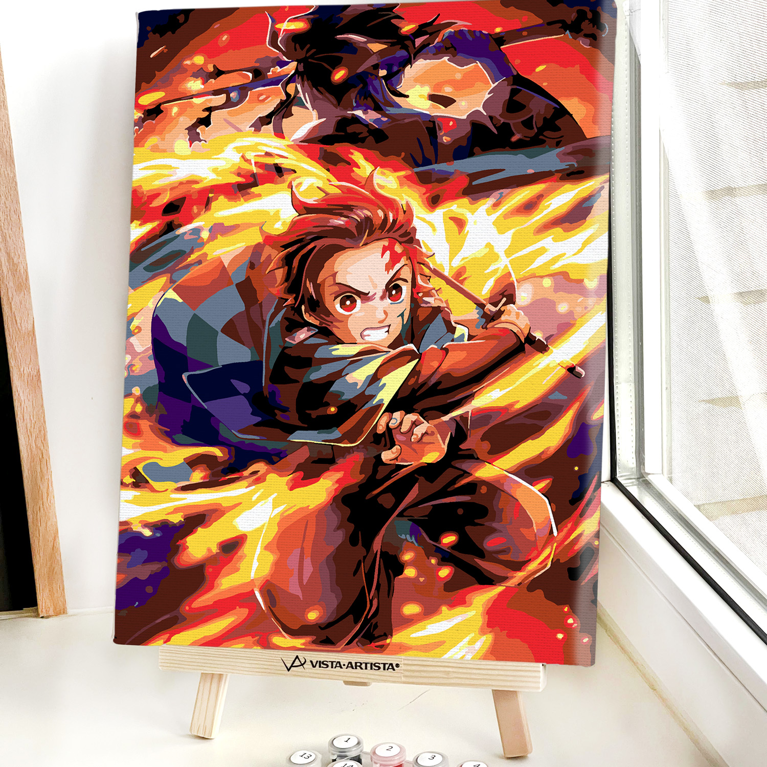 Картина по номерам Red Panda - фото 11