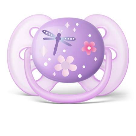 Пустышка Philips Avent ортодонтическая от 6 мес. 2 шт.