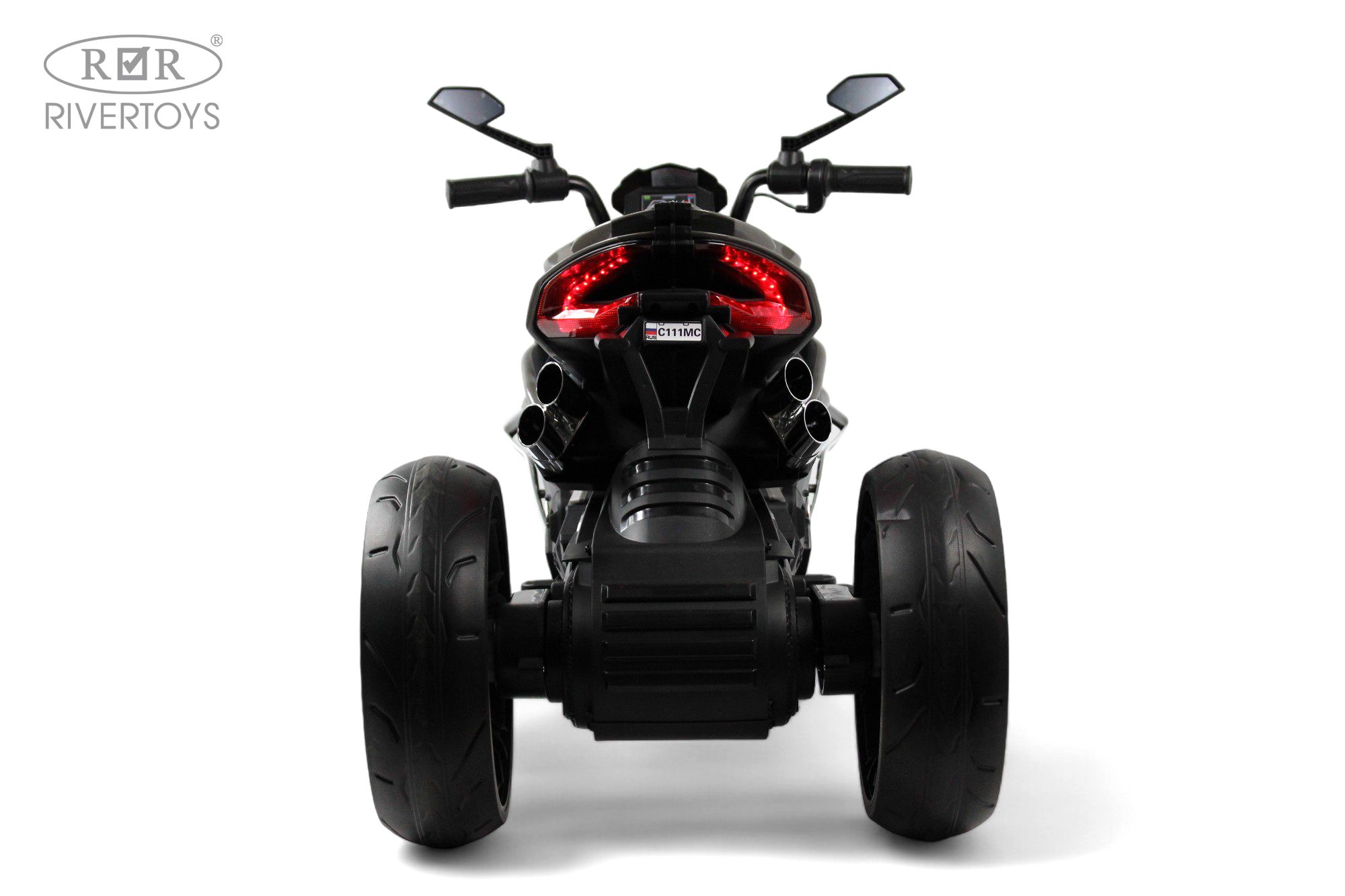 Электромобиль RIVERTOYS C111MC-GREY - фото 2
