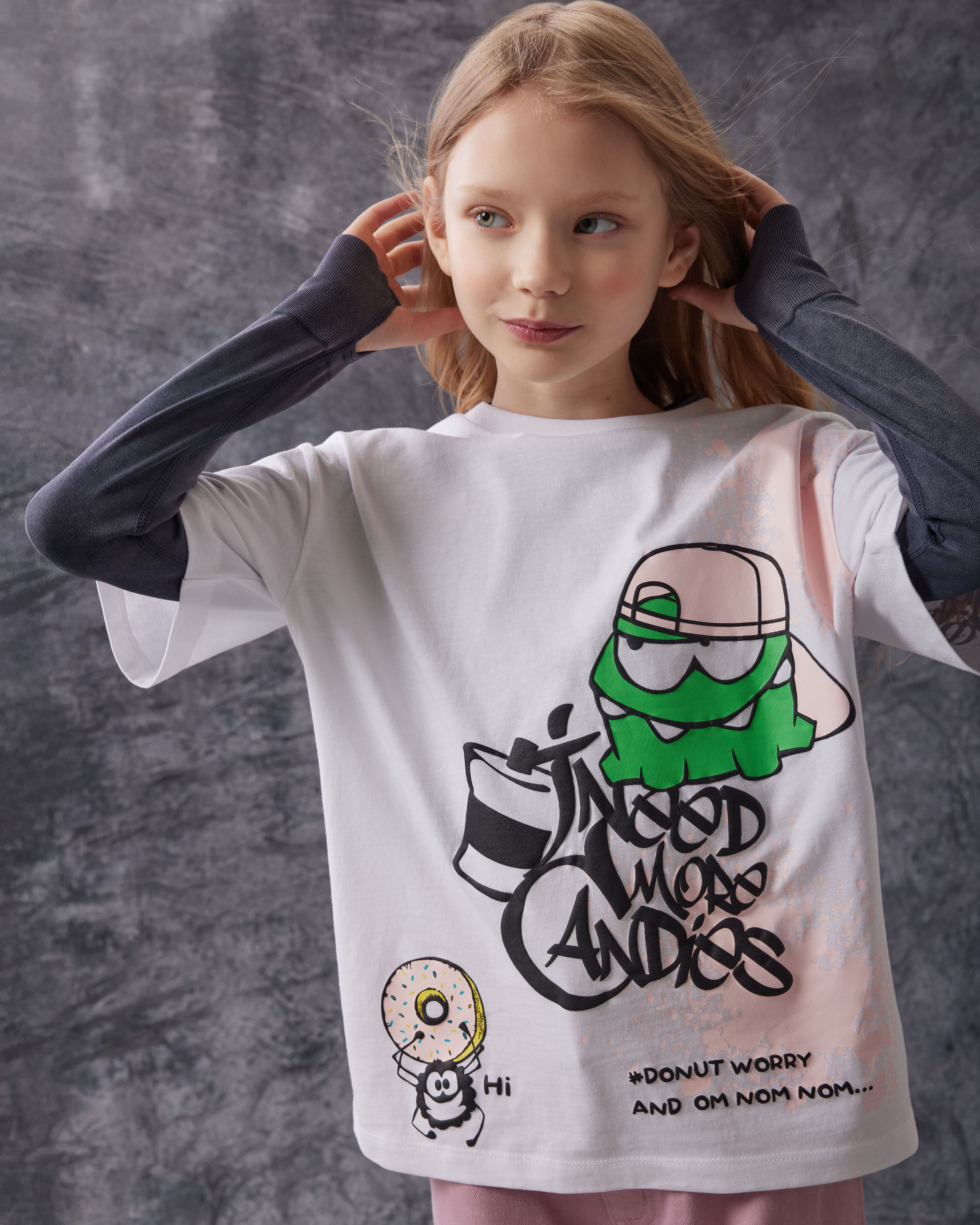 Футболка OM NOM S253-002FS tg-00 - фото 7
