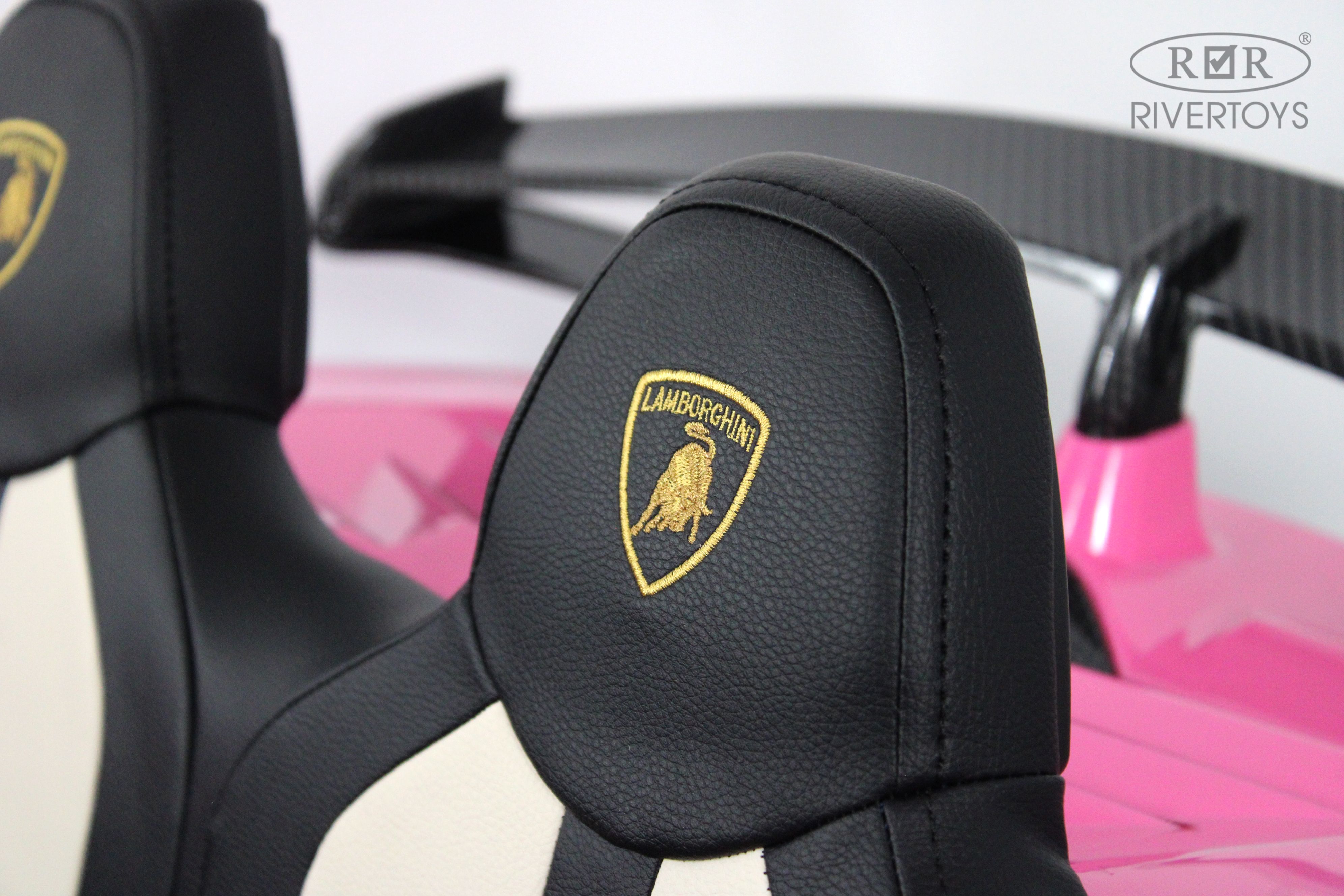 Электромобиль RIVERTOYS A111MP-PINK С пультом ДУ - фото 13