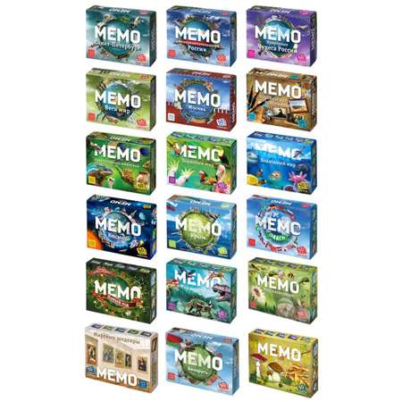 Настольная игра Нескучные игры Мемо