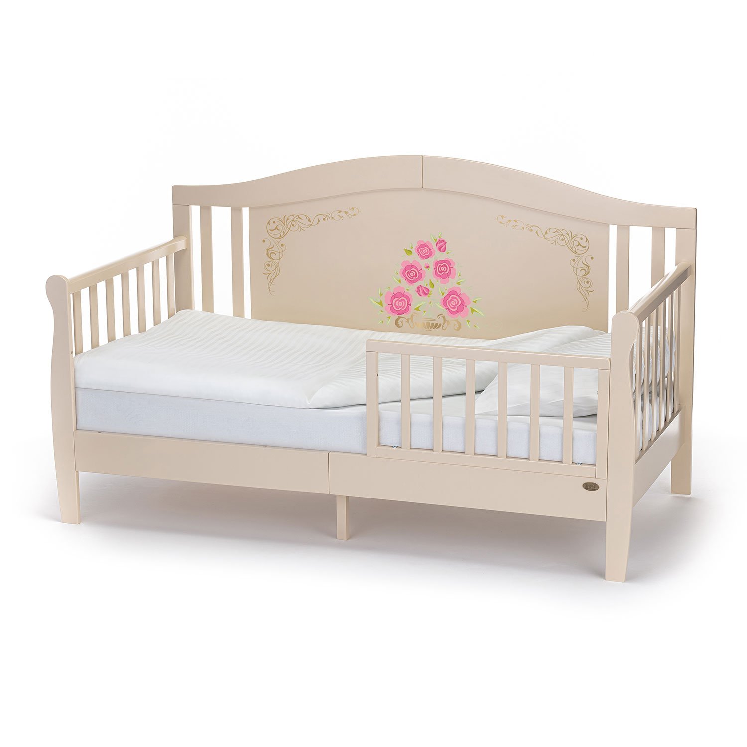 Кровать подростковая Nuovita Stanzione Verona Div Rose (слоновая кость) - фото 2