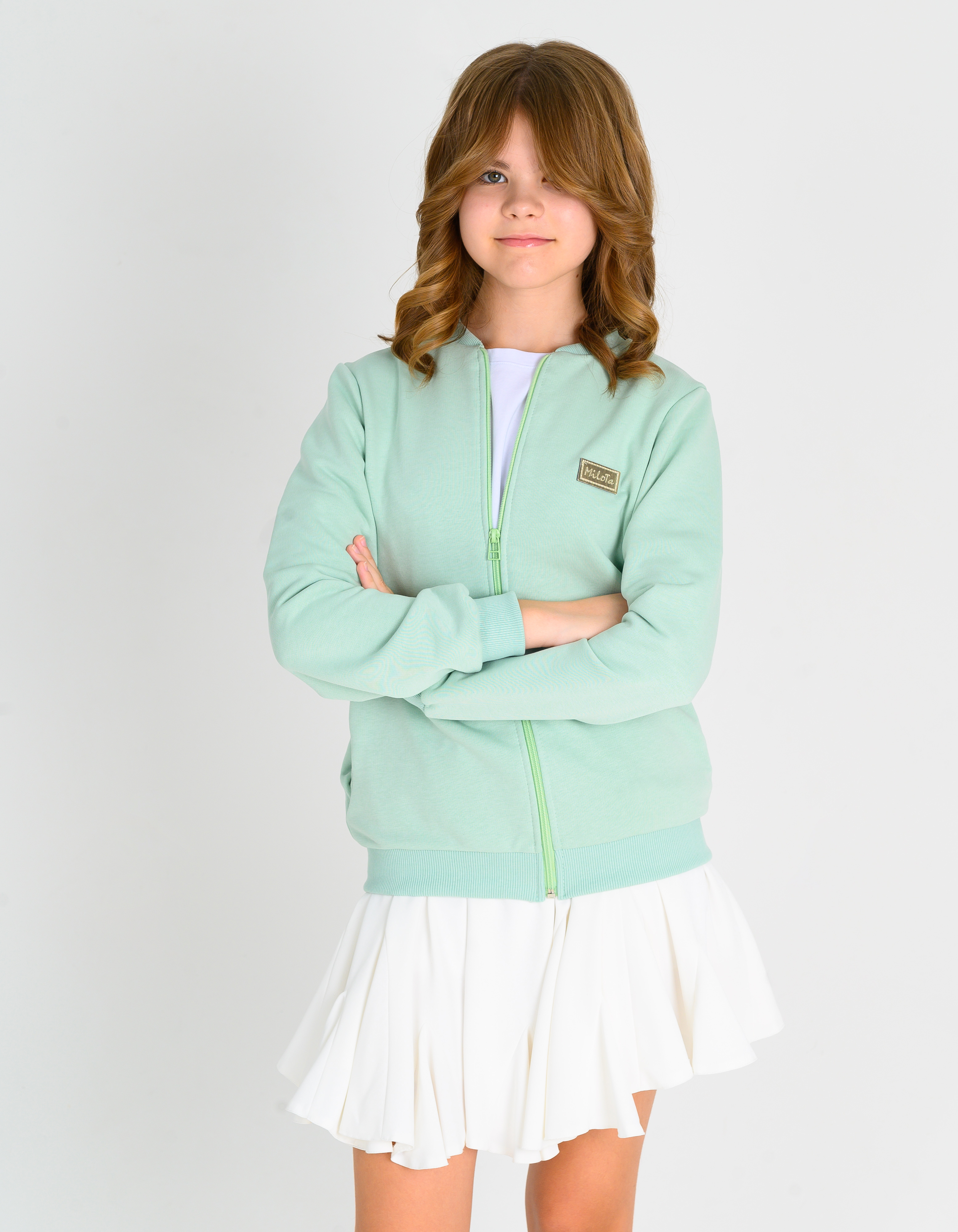 Бомбер MiloTa ТФ02/оливковый - фото 2