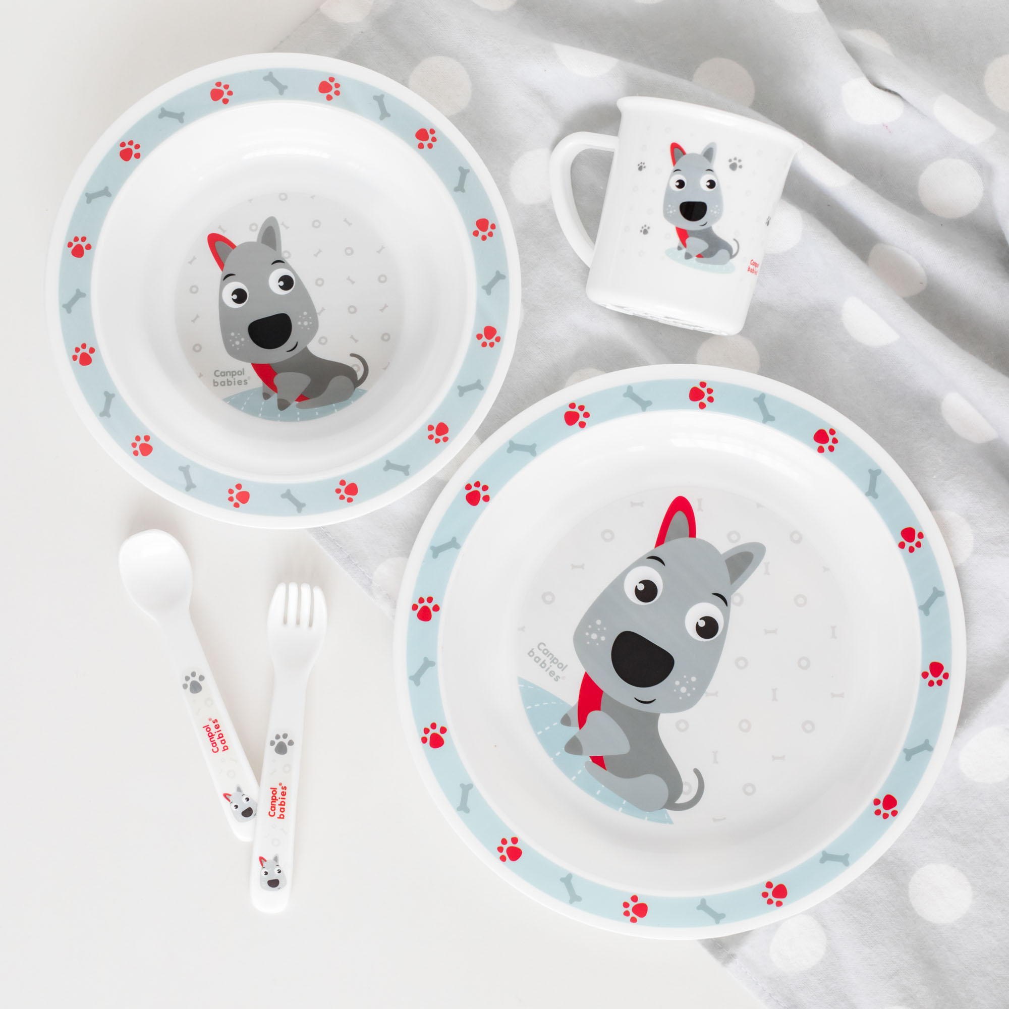 Тарелка Canpol Babies Cute Animals 270 мл - фото 3