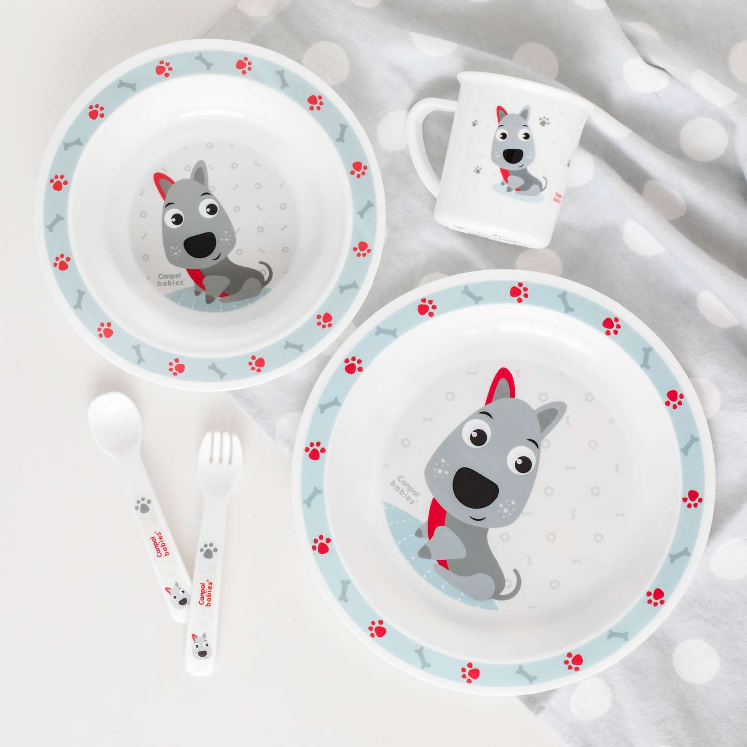 Тарелка Canpol Babies Cute Animals 270 мл - фото 3