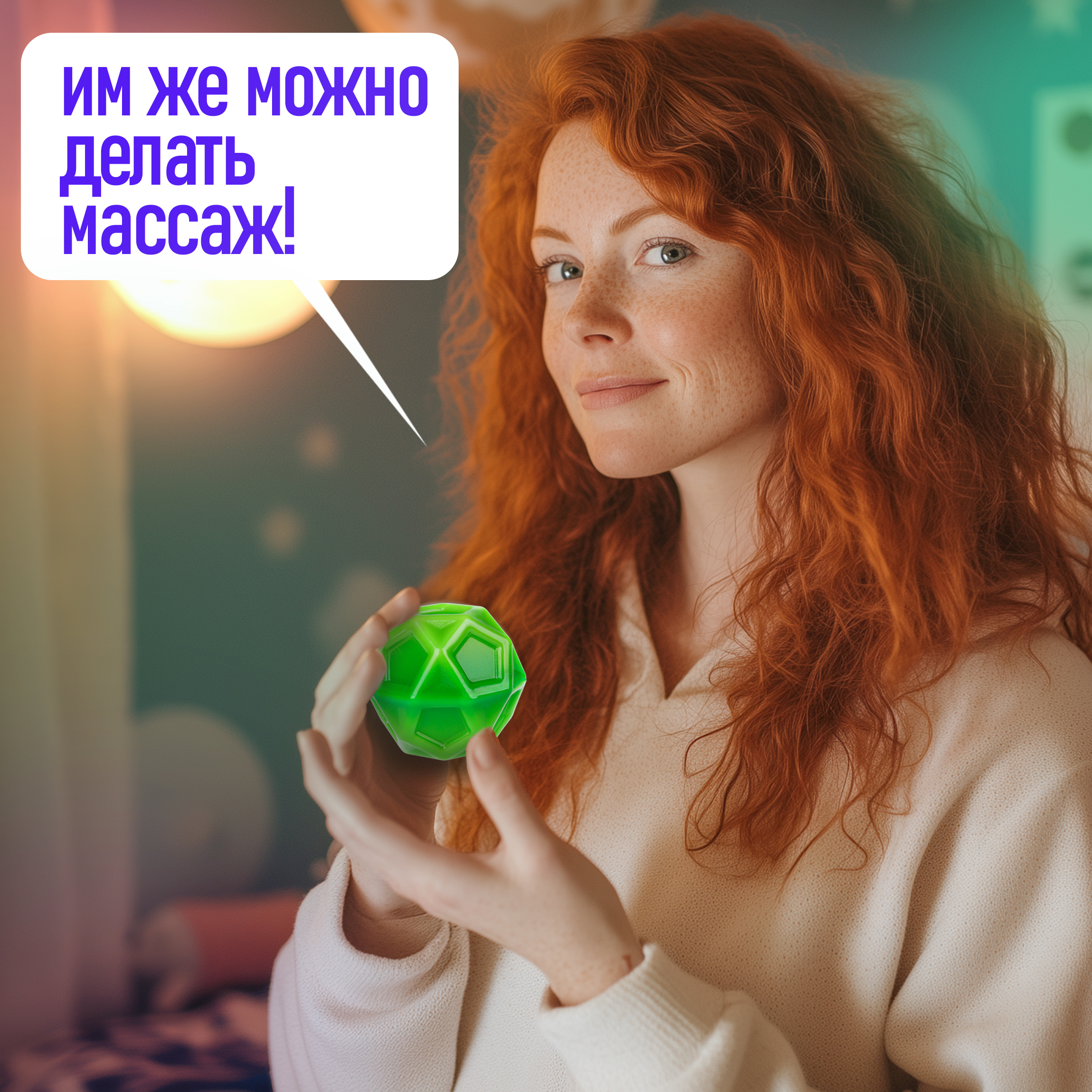 Детский мяч Крутой Замес 6.5 см - фото 7