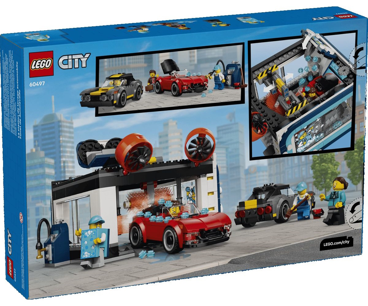 Конструктор LEGO City Проезд через мойку 583 дет. - фото 7
