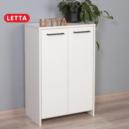 Комод LETTA Мальта 2х дверный цвет белый 500х780hх304