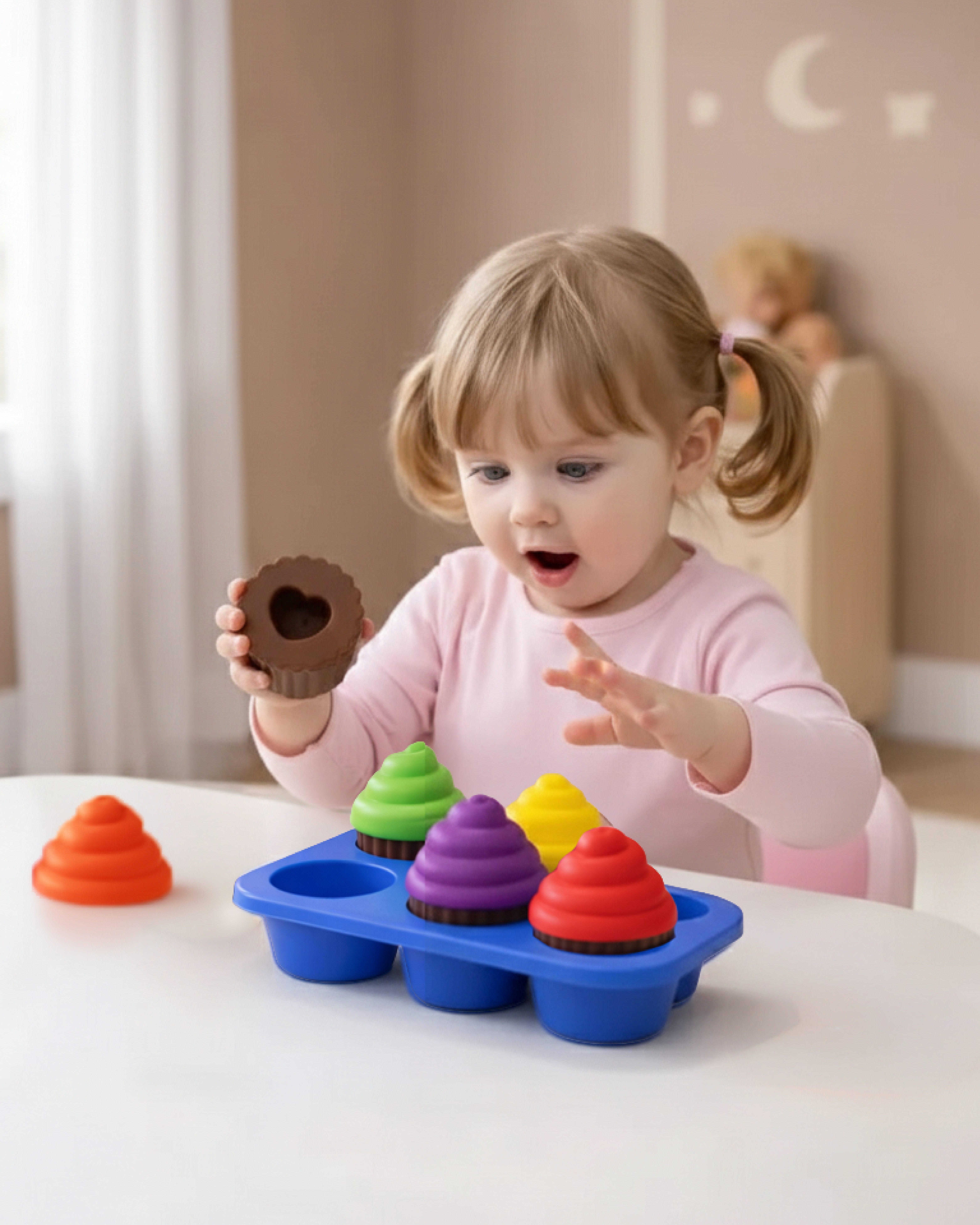 Игрушка BabyGo сортер Маффины - фото 3