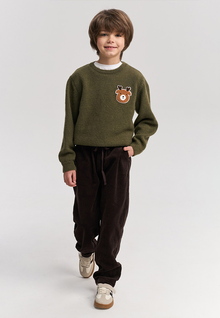 Брюки Totti Kids AW23TKB024/Брюки детские/Коричневый - фото 2