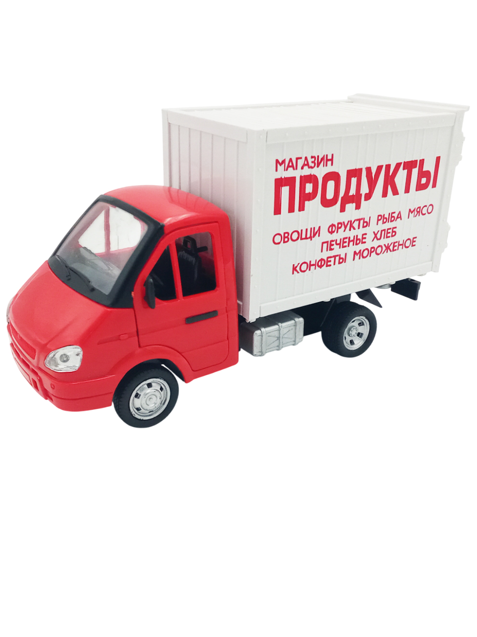 Грузовик Play Smart ГАЗель Продукты со светом и звуком 9077-A - фото 4