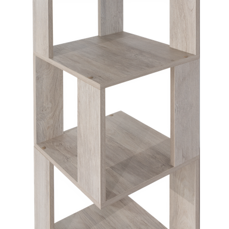Стеллаж белый Comfort Avenue Инея Ясень белый 4426 179.1х35х35