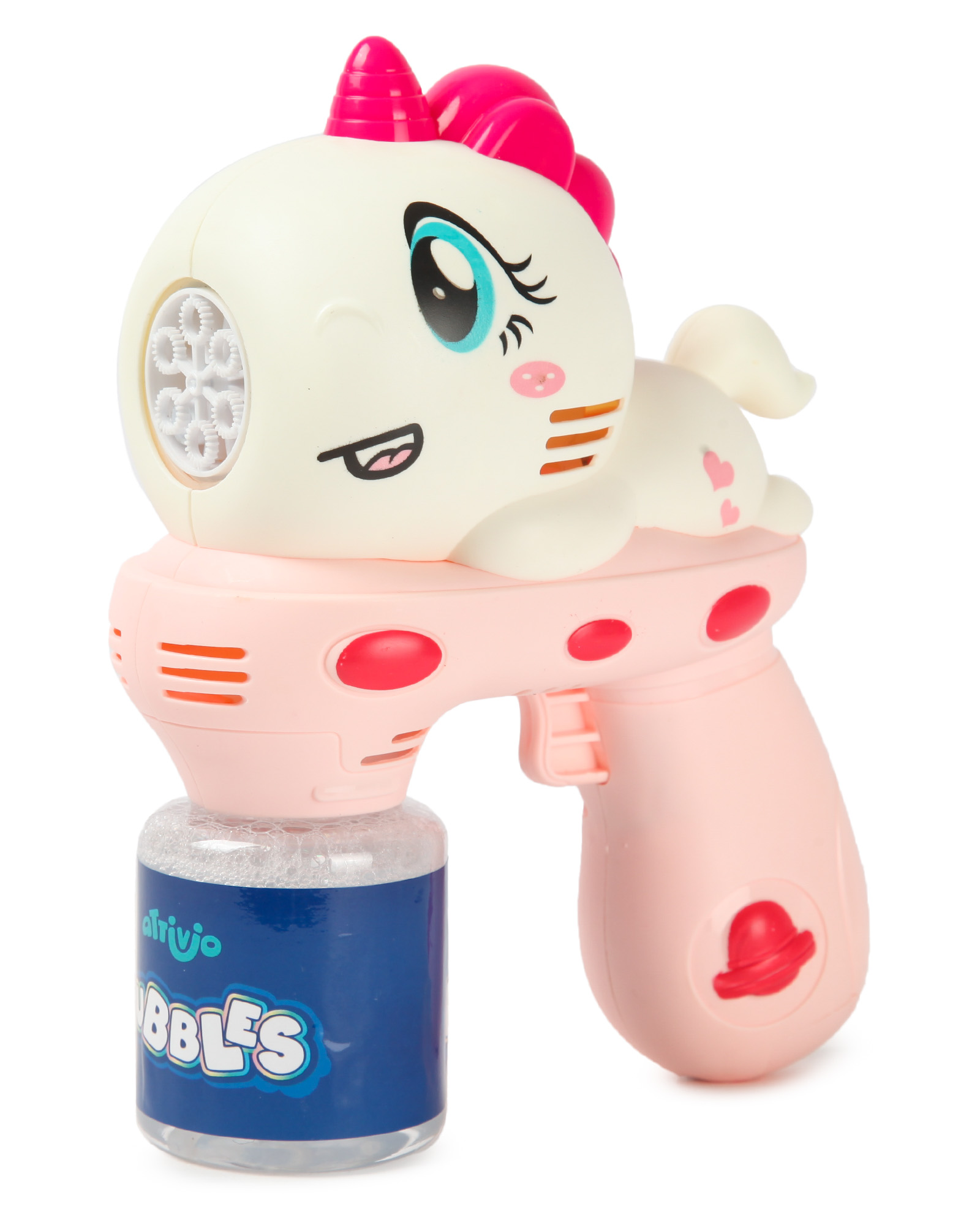 Пистолет для выдувания пузырей Attivio Единорог на облачке в ассортименте - фото 1