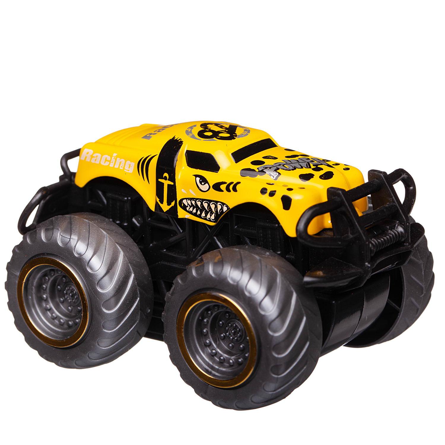 Автомобиль Junfa с пусковым устройством WT-07524/желтая - фото 5