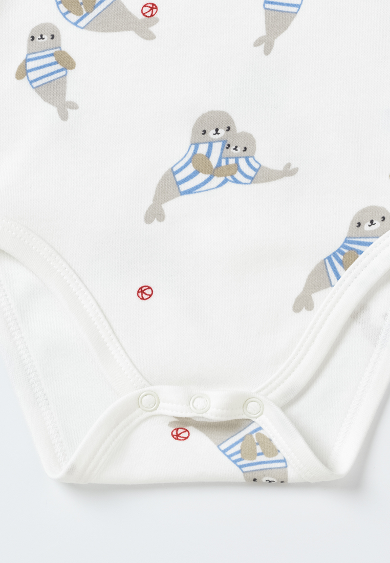 Боди 2 шт artie S25B19BM2-1483M/Белый-синий - фото 4