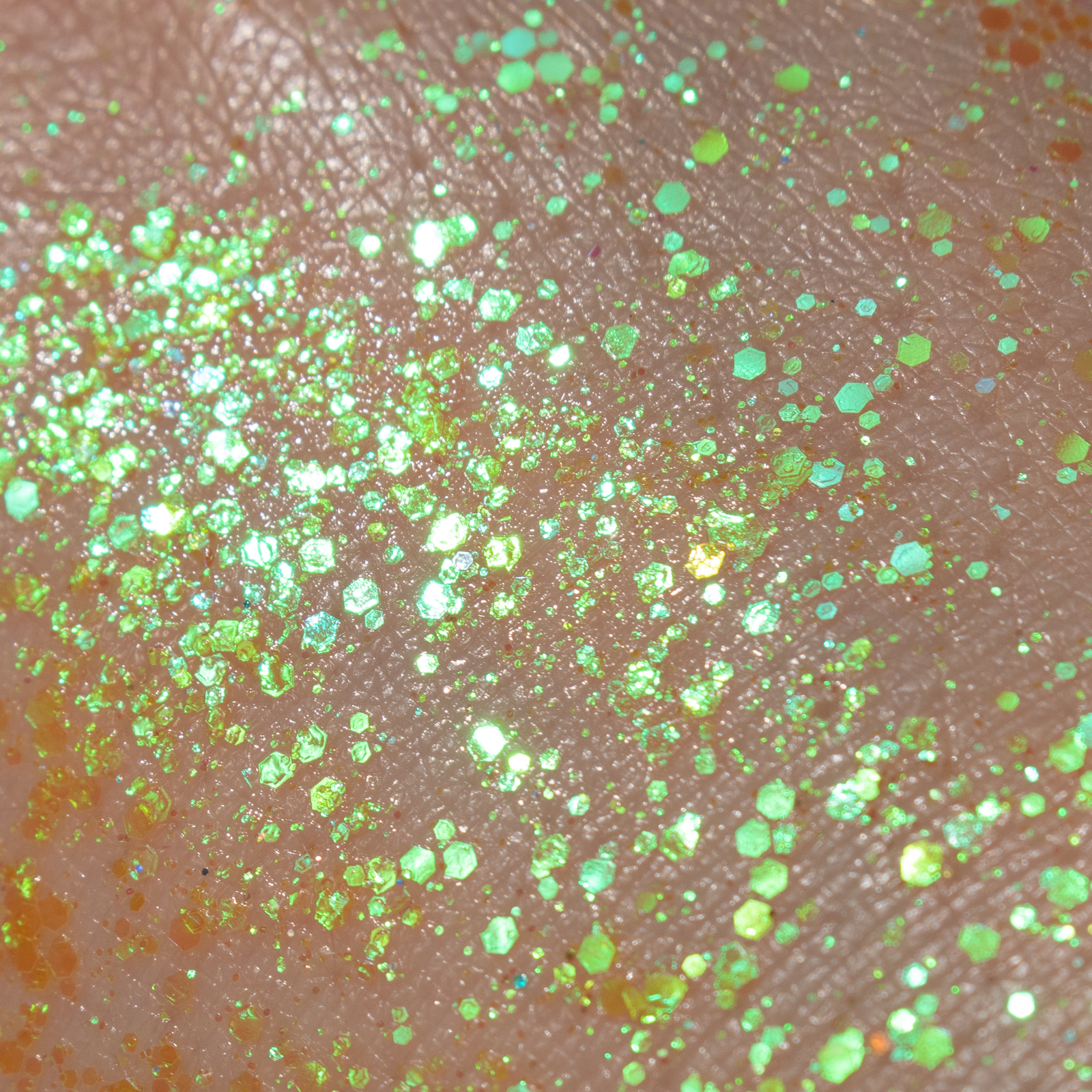 Глиттер шиммер для тела ХОББИЛАБ Пыльца золотого цветка 30 г - фото 10