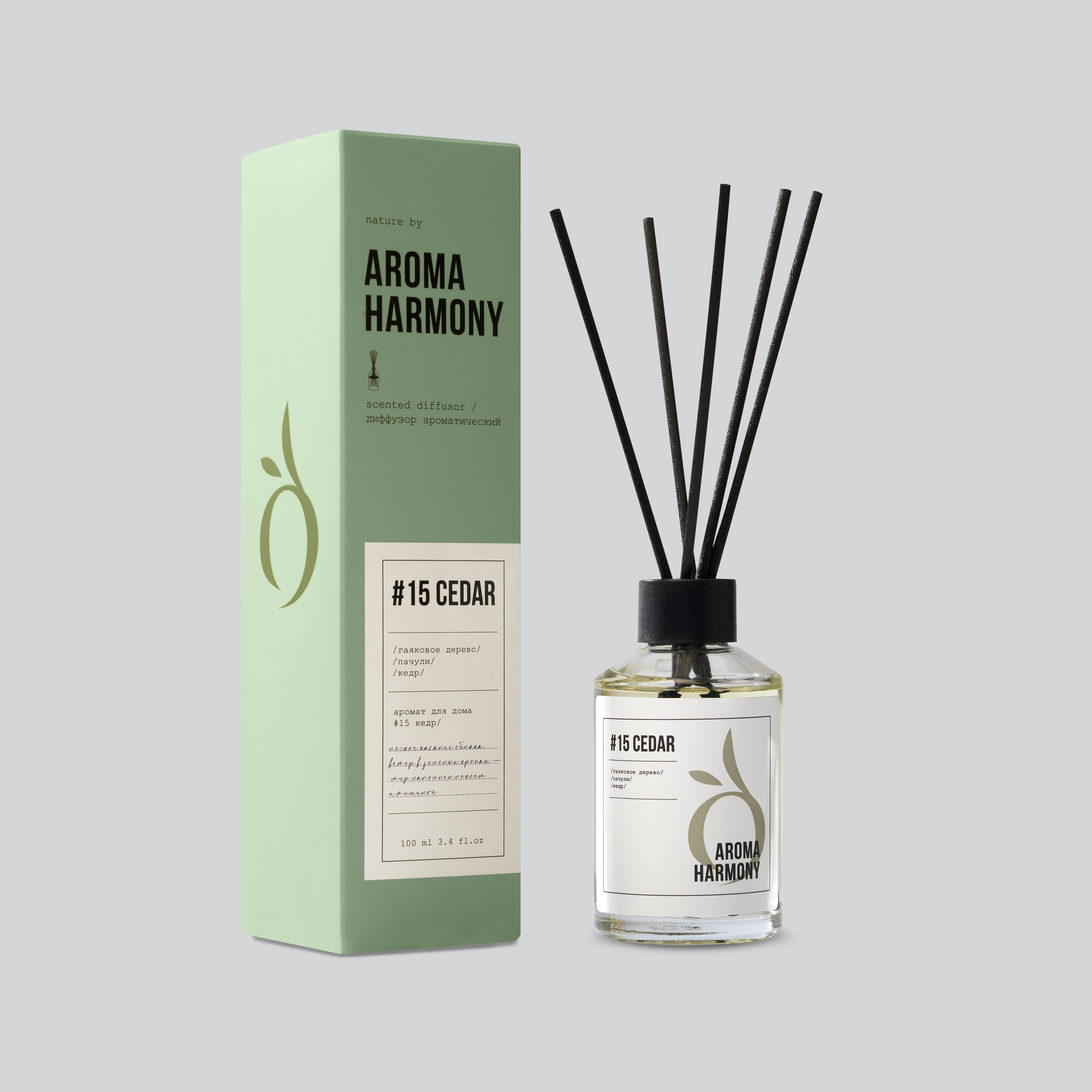 Ароматический диффузор для дома AROMA HARMONY Диффузор с палочками - фото 1