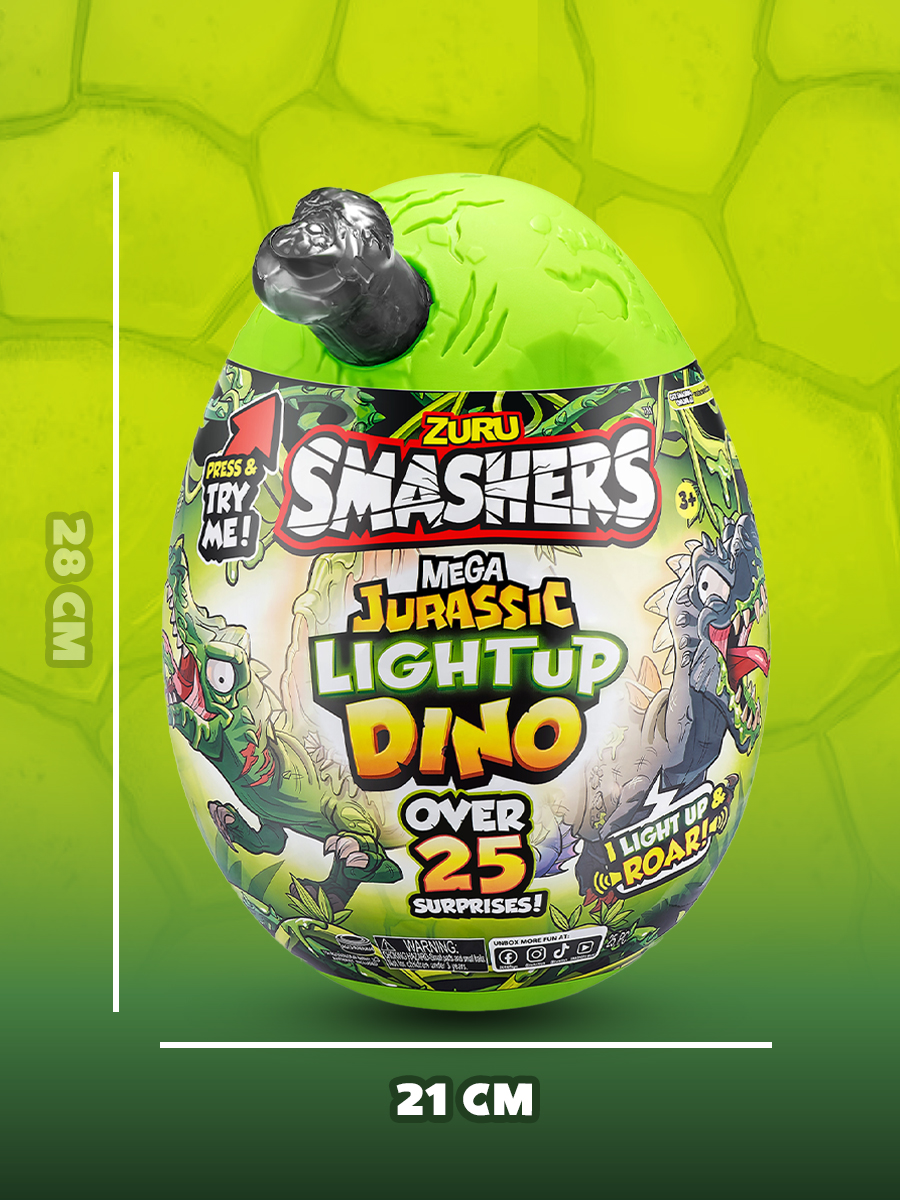 Игровой набор Zuru Smashers Мега динозавр - фото 3