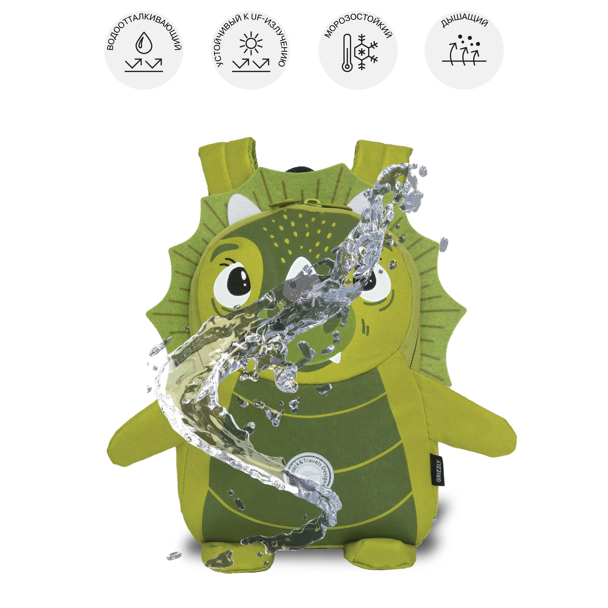 Рюкзак дошкольный Grizzly детский - фото 8